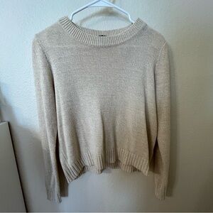 Women's Cream Sweater